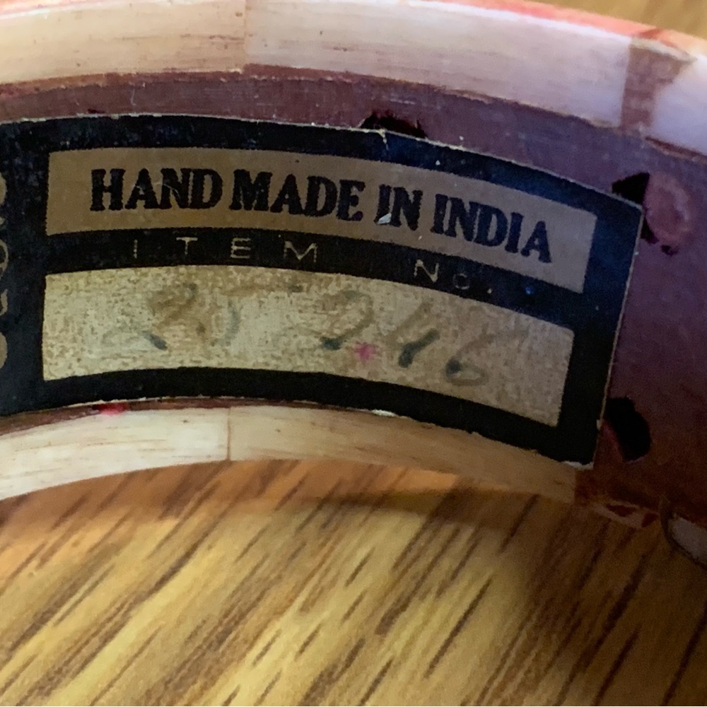 Handmade Wooden Bangle